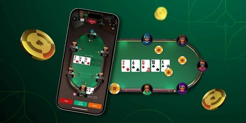 Các Chiến Thuật Poker Online Nhất Định Bạn Phải Biết 2024 2 Khi bài quá nhỏ, bạn có thể cân nhắc bluff
